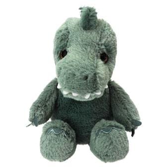 Peluche T-Rex Floppy muy suavecito en verde de 25 cm  Dino World
