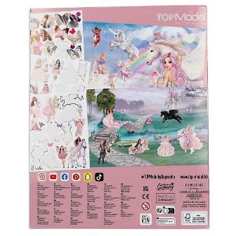 TOPModel Stickerworld VIVA VIOLET con más de 110 pegatinas - a disenar