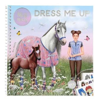 Dress Me Up  de Miss Melody - Creando lindos looks de los jinetes y sus caballos con muchos stickers