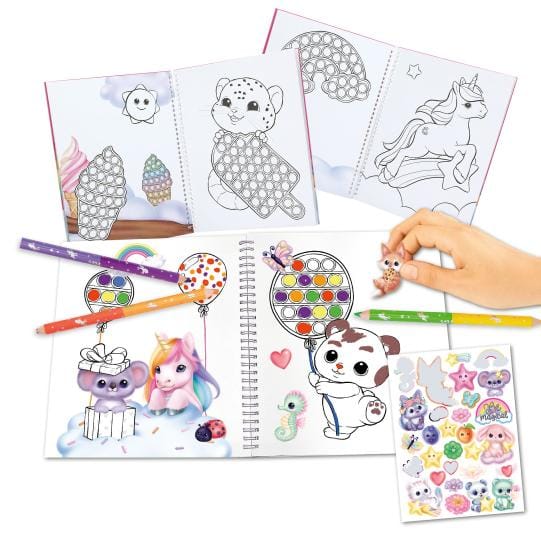 Ylvi Pop & Paint libro para colorear