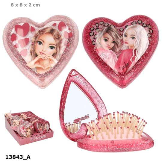 TOPModel cepillo plegable corazón LEOHEART