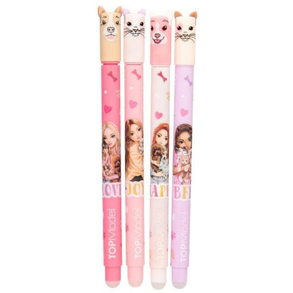 TOPModel bolígrafo de gel borrable FUR EVER FRIENDS - ¡Escribir, borrar, corregir