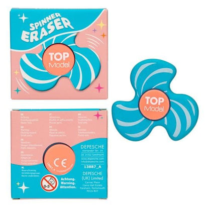 TOPModel - Fidget spinner borrador - rotan y borran