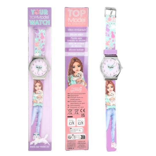 TOPModel reloj de pulsera de silicona - a prueba de salpicaduras - 3 disenos - elige el tuyo