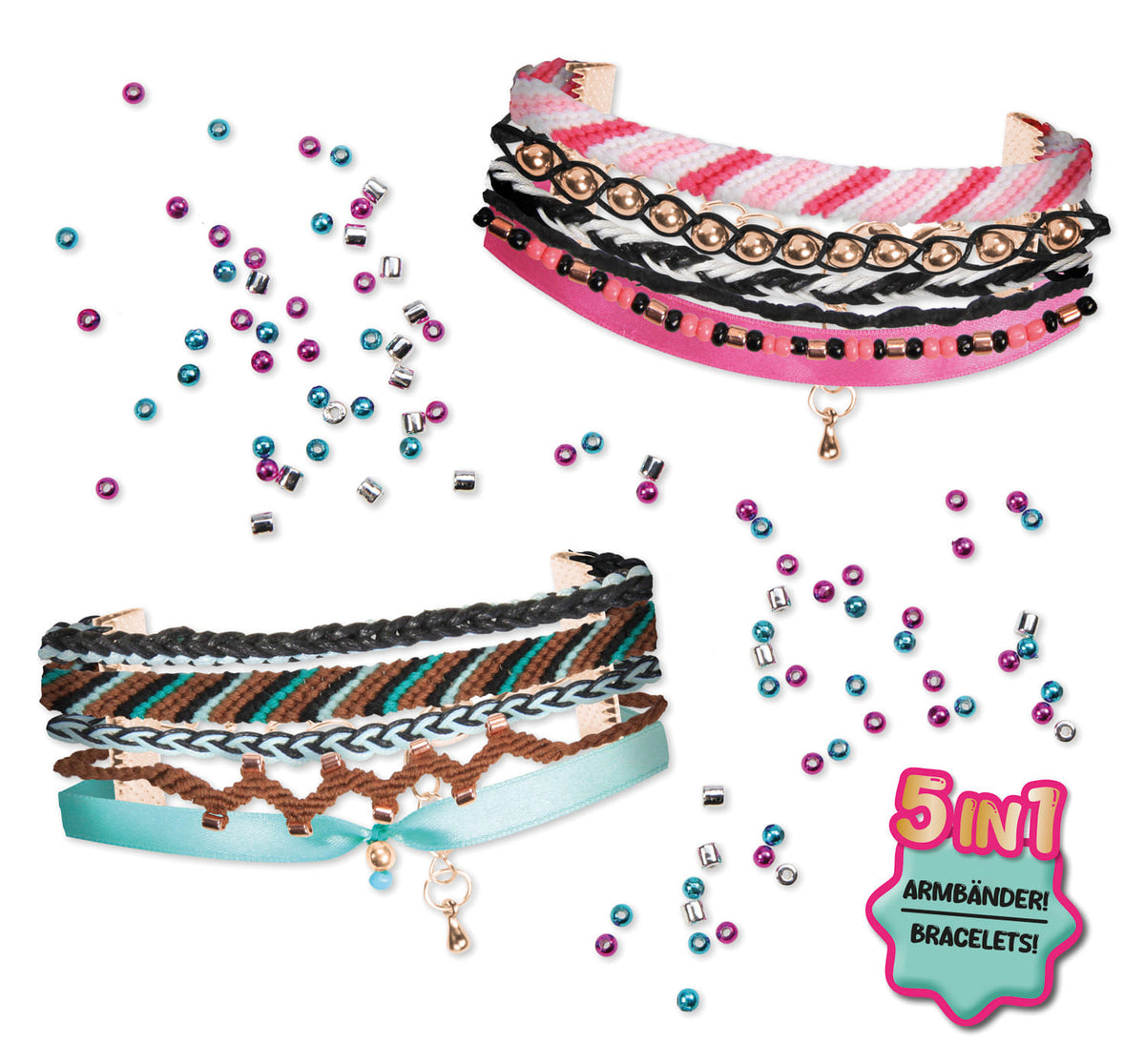 Set creativo Glam Pulseras de amistad de Lena