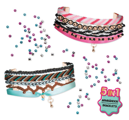 Set creativo Glam Pulseras de amistad de Lena