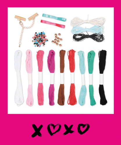 Set creativo Glam Pulseras de amistad de Lena