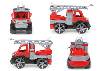 TRUXX² Bomberos de 28 cm con tanque de agua y función de pulverización - escalera totalmente móvil