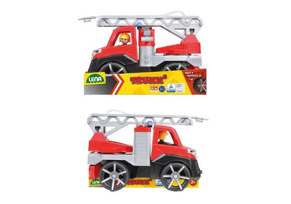 TRUXX² Bomberos de 28 cm con tanque de agua y función de pulverización - escalera totalmente móvil