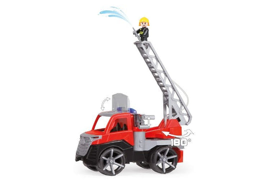 TRUXX² Bomberos de 28 cm con tanque de agua y función de pulverización - escalera totalmente móvil