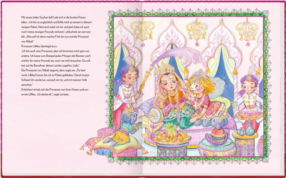 Prinzessin Lillifee und der fliegende Elefant - La princesa Lillifee y el elefante volador - Libro en Alemán