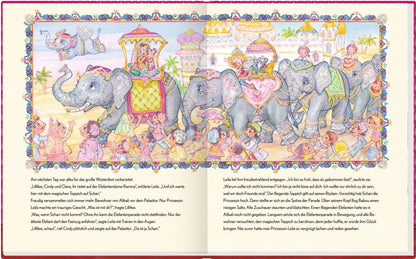 Prinzessin Lillifee und der fliegende Elefant - La princesa Lillifee y el elefante volador - Libro en Alemán