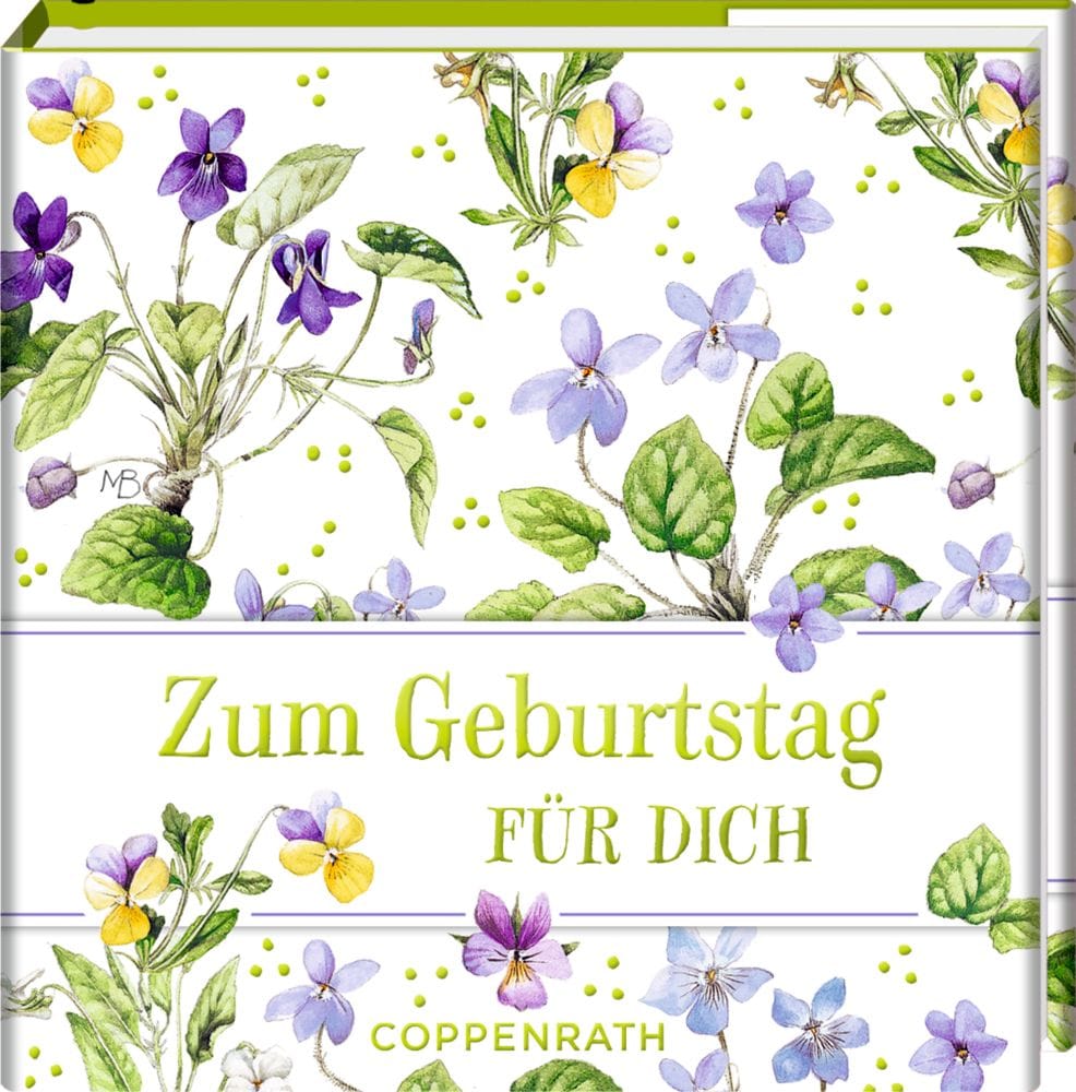 Librito Zum Geburtstag für dich -  Para tu cumpleanos - Texto en alemán