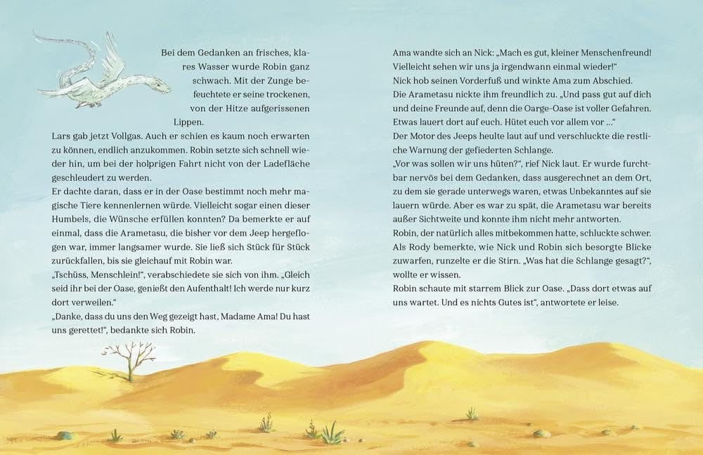 Im Land der Wundertiere - Der Schatz in der Woa-Wüste - Lindo libro en alemán