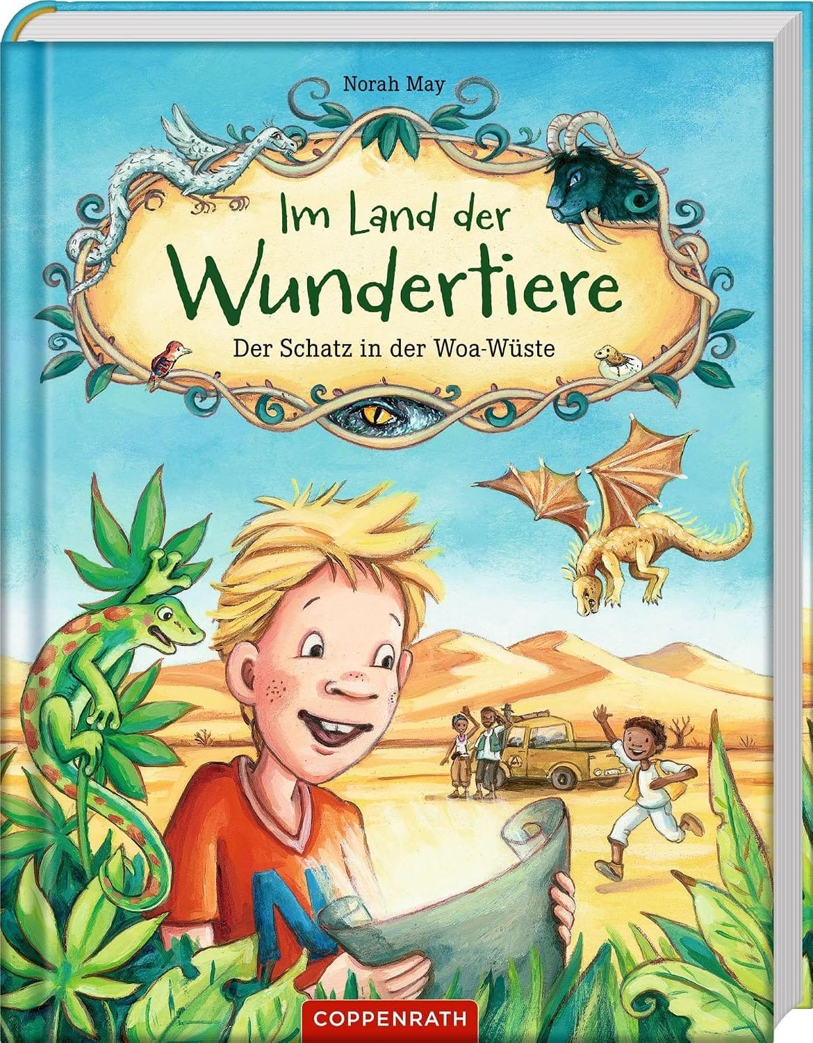 Im Land der Wundertiere - Der Schatz in der Woa-Wüste - Lindo libro en alemán