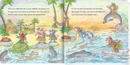 Prinzessin Lillifee und der kleine Delfin - La princesa Lillifee y el pequeno delfín - en Alemán