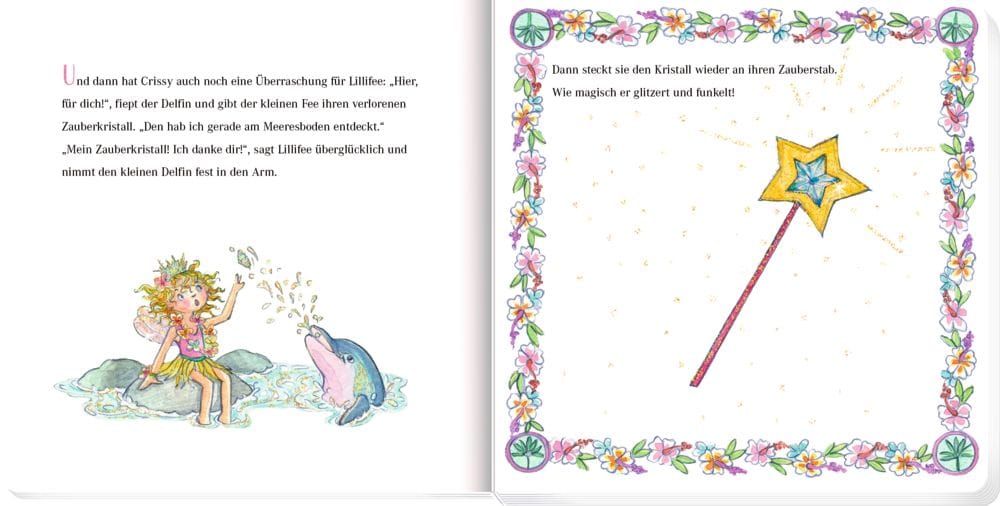 Prinzessin Lillifee und der kleine Delfin - La princesa Lillifee y el pequeno delfín - en Alemán