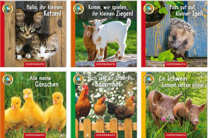 Linos Bauernhof-Bildergeschichten - 6 kleine Lino Buecher zur Auswahl