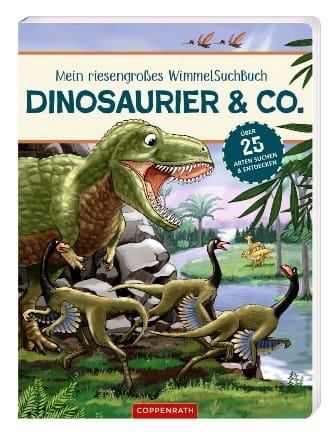 Mein riesengrosses Wimmel-Such-Buch: Dinosaurier & Co. - Texto en Aleman