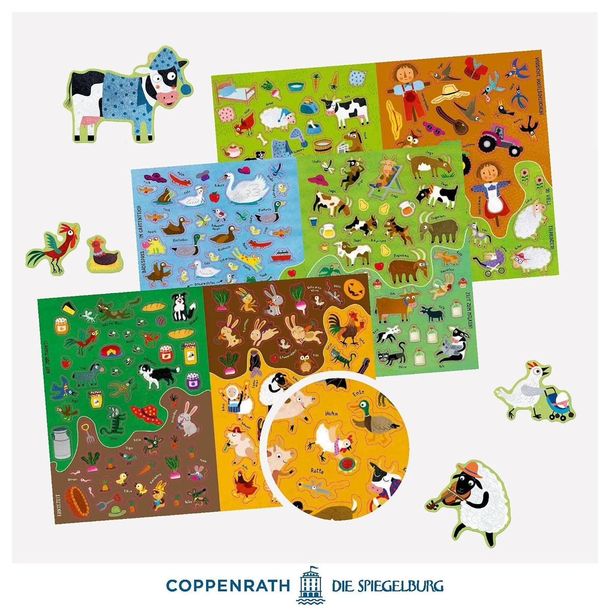 Busca busca Sticker World – Granja con más de 300 pegatinas