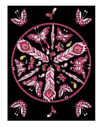Diamond Painting Mandalas - Crea imágenes bellamente brillantes con piedras brillantes