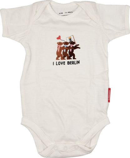 Baby-Body - I love Berlin hecho de 100% algodón y con cajita de regalo