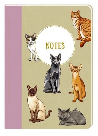 Cuaderno para tomar notas  DIN A5 - I love cats & dogs