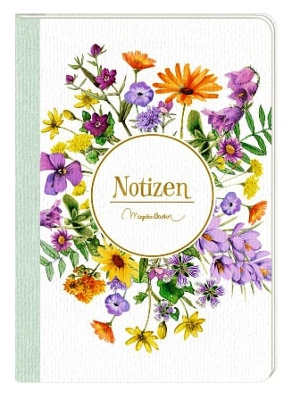 Libreta para tomar nota en DIN 5 - Mágico mundo floral