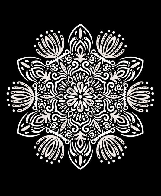 Mandalas de Magia del Espíritu y del Alma - Libro para Colorear con Brillo