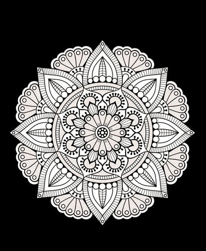 Mandalas de Magia del Espíritu y del Alma - Libro para Colorear con Brillo