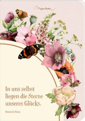 Cuaderno DIN A5 para tomar preciosas notas - Magia Floral (M. Bastin)