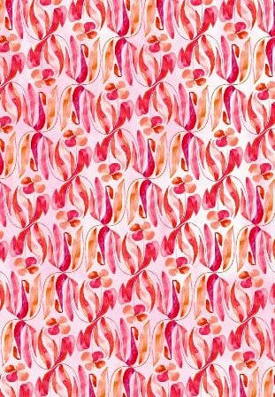 Libro con 10 pliegos de papeles de regalo de All about pink