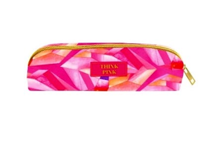 Estuche rosado con lindas decoraciones de la linea All About Pink
