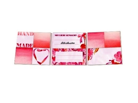 Librito de etiquetas: para frascos y botellas de la linea All About Pink