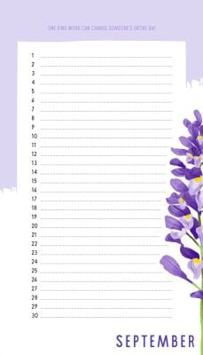 Calendario de cumpleanos en aleman: Â¡No me olvides - Que llegue la buena vida