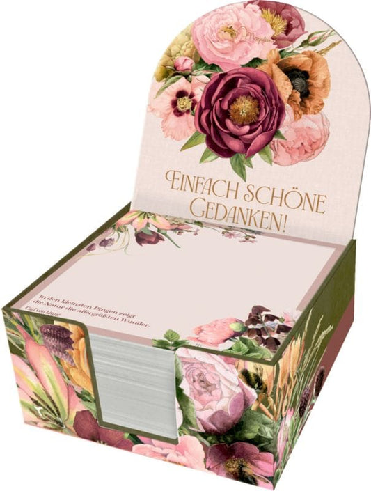 Caja con 300 notas y frases Pensamientos simplemente hermosos Magia floral