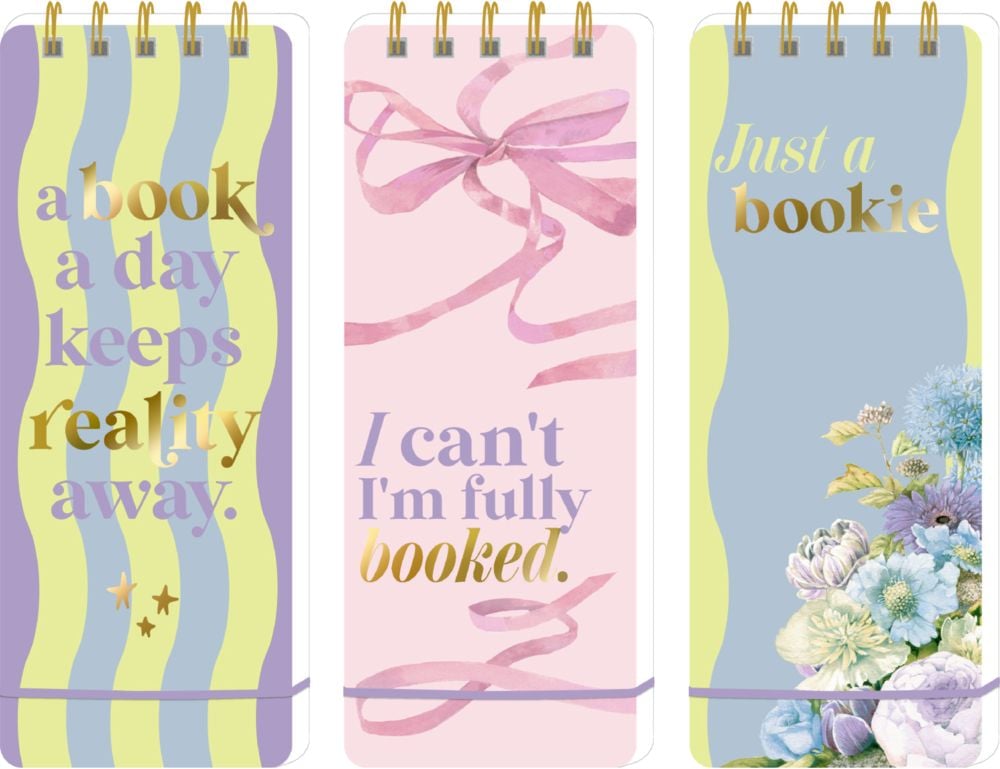 Bloc de notas elegante con acabado en oro - Passion for Pages