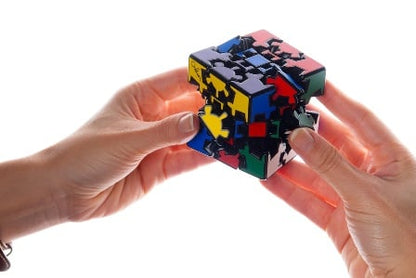Gear Cube Puzzle - Cubo de engranajes - Ponte a toda marcha
